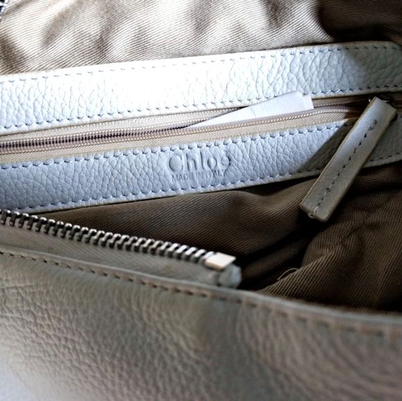 Chloe Paddington White Calf leather Handbag - Picture 6 of 8